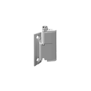 Rittal VX Series Steel Hinge for 900 N Door Installations with 180° Door Opening, Grey Finish, Pack of 4 8618330