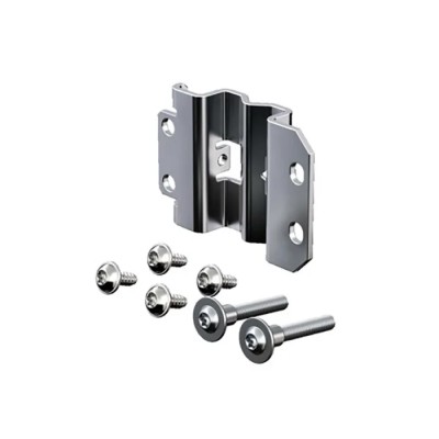 Rittal VX Series Baying Bracket for Use with VX25 Baying Enclosure System, Zinc Plated Sheet Steel, Pack of 6 VX25