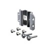 Rittal VX Series Baying Bracket for Use with VX25 Baying Enclosure System, Zinc Plated Sheet Steel, Pack of 6 VX25