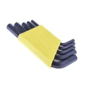 Bondhus 13 Piece L Imperial Hex Key Set Steel Black Finish Hex Size 0.05 to 3/8 HLX13S