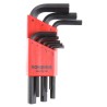 Bondhus 9 Piece L Metric Hex Key Set Hex Size 1.5 to 10 mm HLX9MS