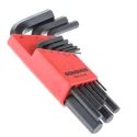 Bondhus 9 Piece L Metric Hex Key Set Hex Size 1.5 to 10 mm HLX9MS
