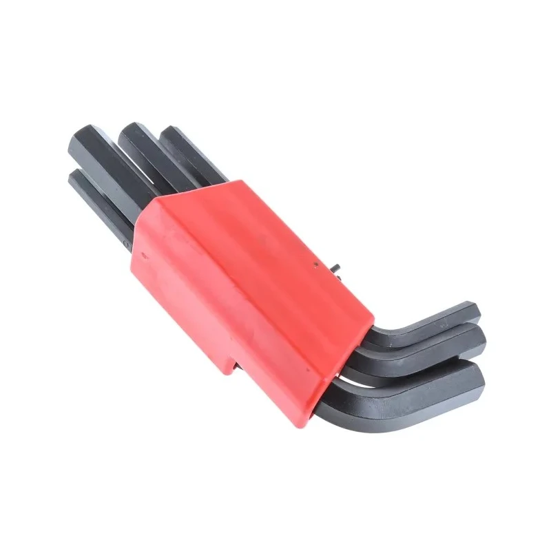 Bondhus 9 Piece L Metric Hex Key Set Hex Size 1.5 to 10 mm HLX9MS