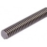 RS PRO Steel Trapezoidal Lead Screw 14 mm Shaft Diameter 1000 mm Shaft Length 3 mm Lead 862-5284