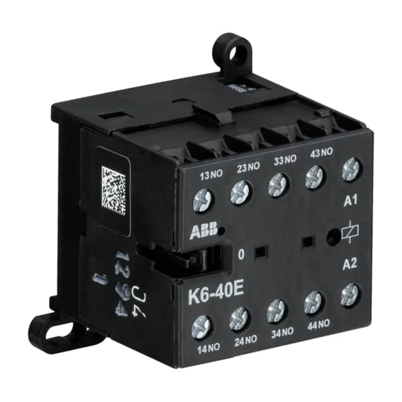 ABB GJH Series Contactor Relay 127V DC Coil, 4-Pole, 4A Contact Current, 690V Contact GJH1211001R8404 K6-40E 110V 40/450HZ