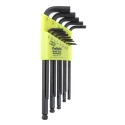 Bondhus 13 Piece L Imperial Hex Key Set with Hex Sizes 0.05 to 9.53 mm, ProHold Tip, ProGuard Finish PBLX13