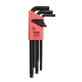 Bondhus 9 Piece L Metric Hex Key Set Hex Size 1.5 to 10 mm PBLX9MM