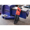 Bondhus 9 Piece L Metric Hex Key Set Steel Hex Ball End 1.5 to 10 mm SBLX9MM
