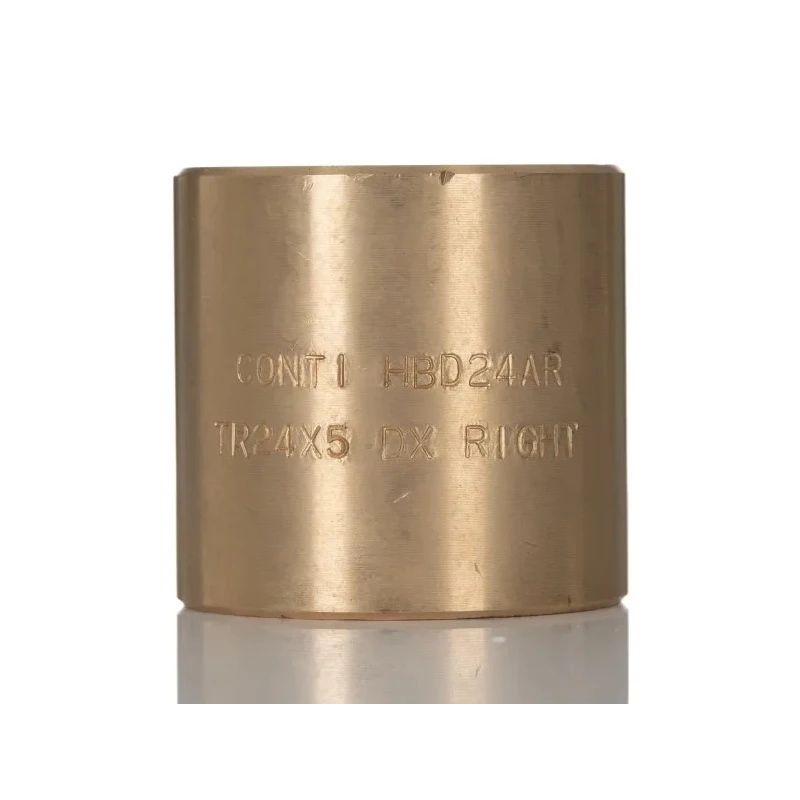 RS PRO 5 mm Cylindrical Bronze Nut for Lead Screw 24 mm Overall Length 48 mm 862-5376
