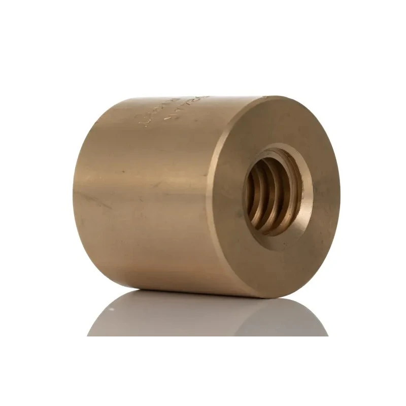 RS PRO 5 mm Cylindrical Bronze Nut for Lead Screw 24 mm Overall Length 48 mm 862-5376