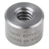 RS PRO Steel Cylindrical Round Nut For Lead Screw 3 mm Lead Size 14 mm Screw Shaft Diameter 21 mm Overall Length 862-5382