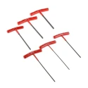Bondhus 6 Piece T Metric Hex Key Set Hex Size 2 to 6 mm Corrosion Resistant Steel HTX60m6