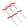 Bondhus 6 Piece T Metric Hex Key Set Hex Size 2 to 6 mm Corrosion Resistant Steel HTX60m6
