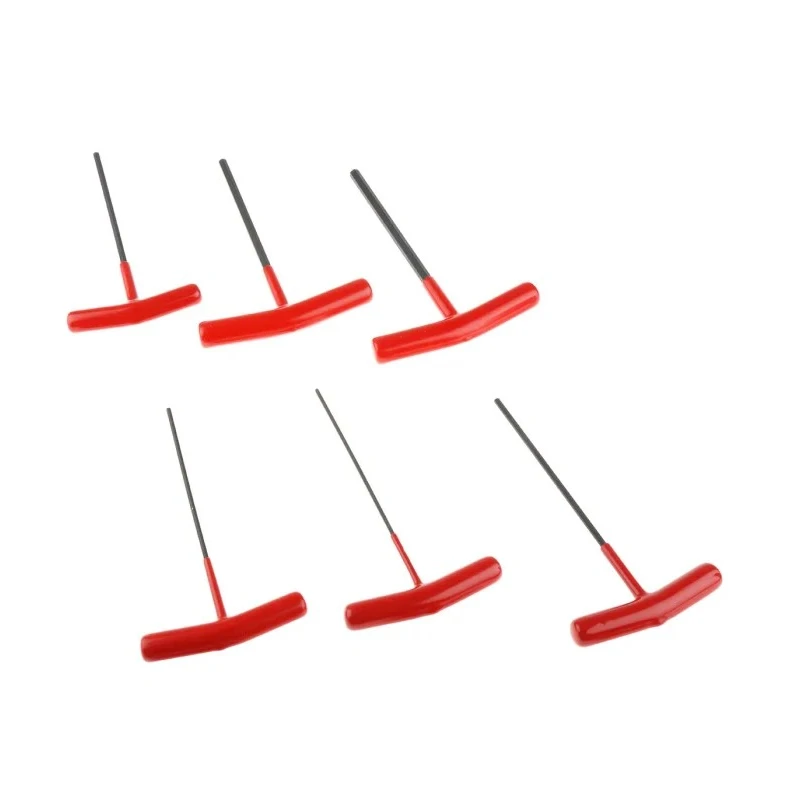 Bondhus 6 Piece T Metric Hex Key Set Hex Size 2 to 6 mm Corrosion Resistant Steel HTX60m6