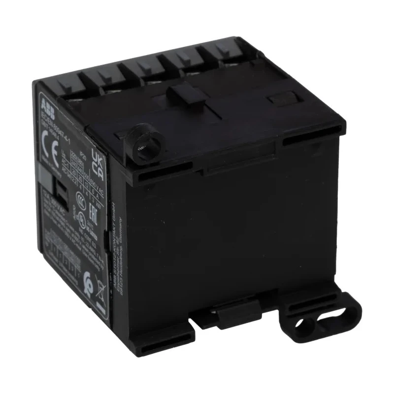 ABB B Contactor 415V Coil Voltage 3-Pole 20 A 4 kW Power Rating 3 NO Auxiliary Contacts GJL1211001R8015 B6-30-01 380-415V AC