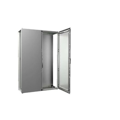 Rittal VX25 Series Sheet Steel 2-Door Floor Standing Enclosure IP55 1199 mm Width 408 mm Depth 1808 mm Height 8284000