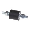 FIBET M6 x 18 mm Anti-Vibration Mount Male to Male Bobbin, Natural Rubber, 32.4 daN Compression, 20 mm Outside 2020VV18-60