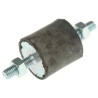 FIBET M6 x 18 mm Anti-Vibration Mount Male to Male Bobbin with 29.5 daN Compression, 25 mm OD, 61 mm Height 2525VV18-45