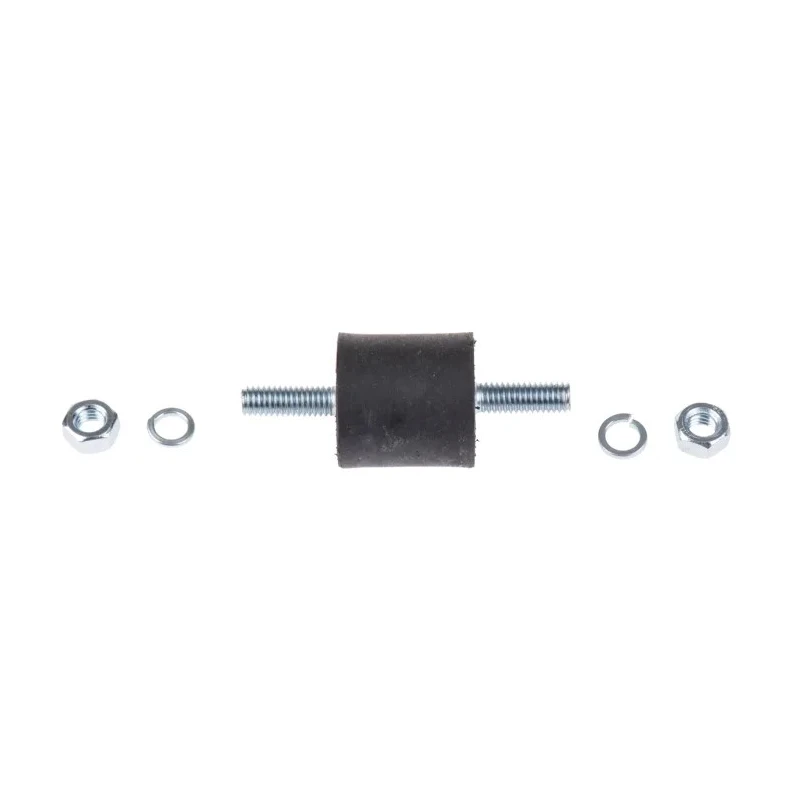 FIBET M6 x 18 mm Anti-Vibration Mount Male to Male Bobbin with 29.5 daN Compression, 25 mm OD, 61 mm Height 2525VV18-45