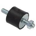 FIBET M8 x 20 mm Anti-Vibration Mount Male to Male Bobbin 69 daN Compression 30 mm OD 65 mm H 3025VV20-60
