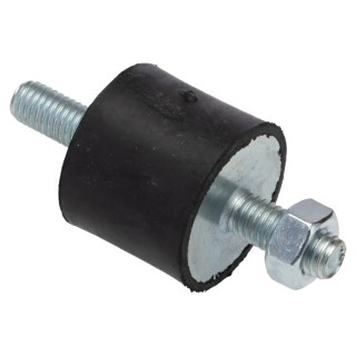 FIBET M8 x 20 mm Anti-Vibration Mount Male to Male Bobbin 69 daN Compression 30 mm OD 65 mm H 3025VV20-60