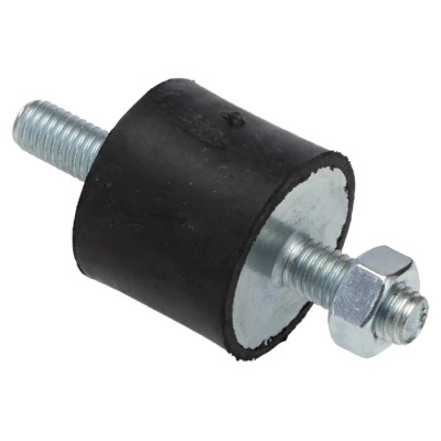 FIBET M8 x 20 mm Anti-Vibration Mount Male to Male Bobbin 69 daN Compression 30 mm OD 65 mm H 3025VV20-60