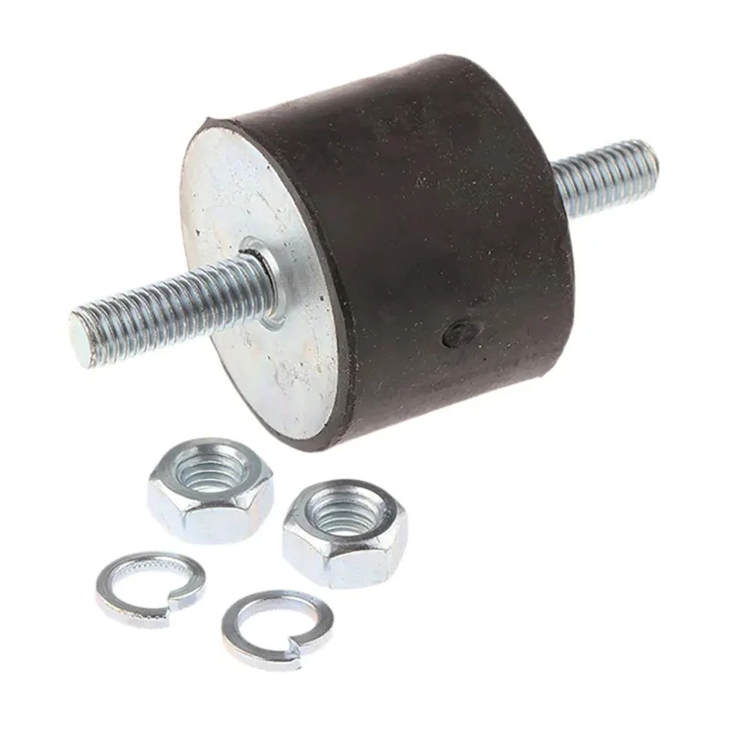 FIBET M8 x 23 mm Anti-Vibration Mount Male to Male Bobbin with 109.8 daN Compression, 40 mm Outside Diameter, 76 4030VV23-50