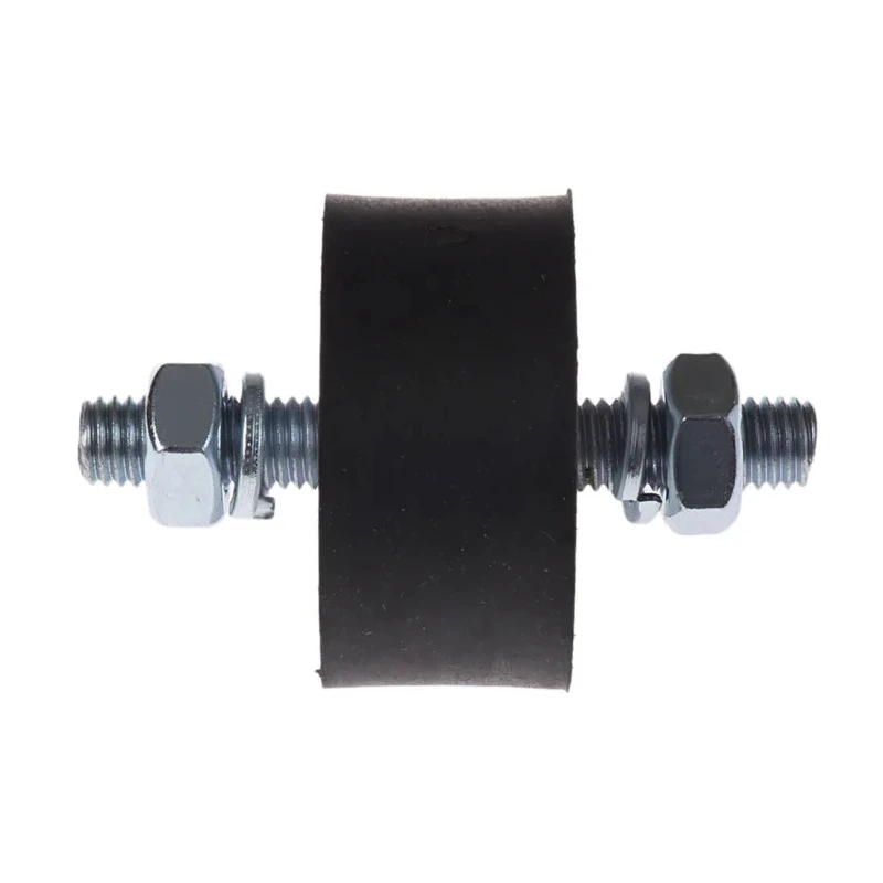 FIBET M10 x 25 mm Anti-Vibration Mount Male to Male Bobbin Natural Rubber 60 IRHD Hardness 367.5 daN Compression 5025VV25-60
