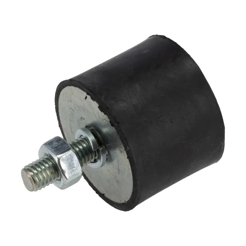 FIBET M8 x 23 mm Anti-Vibration Mount Bobbin with 147.6 kg Compression, 40 mm OD, 53 mm Height 4030VD23-60