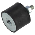 FIBET M8 x 23 mm Anti-Vibration Mount Bobbin with 147.6 kg Compression, 40 mm OD, 53 mm Height 4030VD23-60