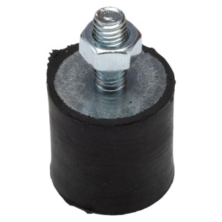 FIBET M8 x 20 mm Anti-Vibration Mount, Male to Female Bobbin with 36 daN Compression, 30 mm OD, 30 mm H 3030VD20-45