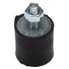FIBET M8 x 20 mm Anti-Vibration Mount, Male to Female Bobbin with 36 daN Compression, 30 mm OD, 30 mm H 3030VD20-45