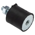 FIBET M8 x 20 mm Anti-Vibration Mount, Male to Female Bobbin with 36 daN Compression, 30 mm OD, 30 mm H 3030VD20-45