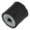 FIBET Anti-Vibration Mount Female to Female Bobbin M6 Thread, 20 mm OD, 20 mm Height, 60 IRHD, 34.4 daN 2020DD06-60