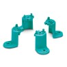 Phoenix Contact UCS Series Mounting Bracket Raspberry Pi Case Polyamide Turquoise Blue 2203391