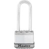 Master Lock Weatherproof Laminated Steel Padlock with Boron Carbide Shackle 8 mm Diameter 64 mm Length M1EURDLJ