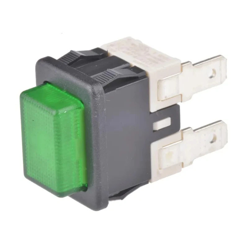 RS PRO Illuminated Push Button Switch, Latching, Panel Mount, 13 mm Cutout, SPST, IP67, 250 V AC 863-3538