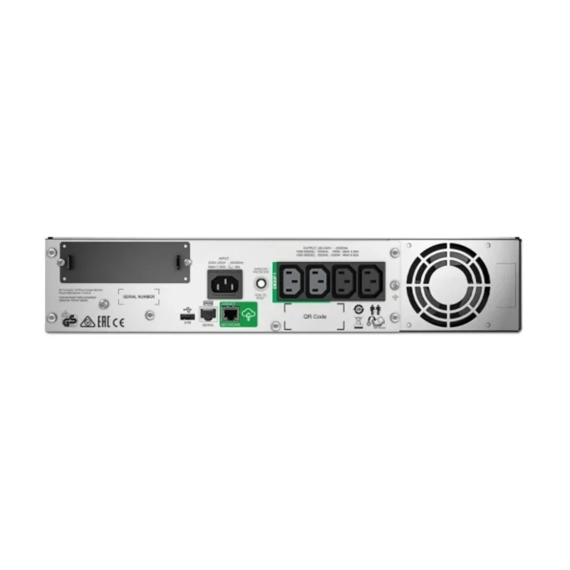 APC 1500 VA, 230 V Output, 160-286 V Input Line Interactive Uninterruptible Power Supply Smart-UPS SMT1500RMI2UC
