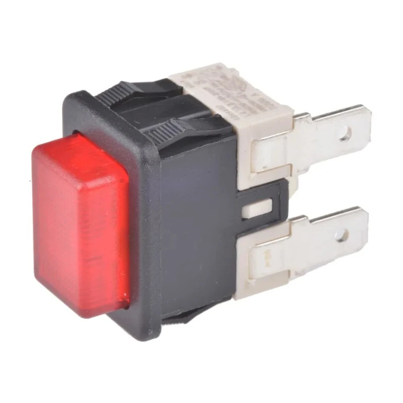 RS PRO Illuminated Push Button Switch, Latching, Panel Mount, 13 mm Cutout, SPST, IP67, 250 V ac, 16A 863-3535