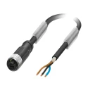 Phoenix Contact 3 Way M12 to Female 3 Way Unterminated Sensor Actuator Cable 250V 5 m 1682809