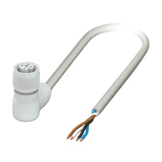 Phoenix Contact Sensor Actuator Cable Female 4 Way M12 to 4 Way Unterminated, 10 m 1404018