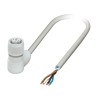 Phoenix Contact Sensor Actuator Cable Female 4 Way M12 to 4 Way Unterminated, 10 m 1404018