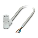Phoenix Contact Sensor Actuator Cable Female 4 Way M12 to 4 Way Unterminated, 10 m 1404018