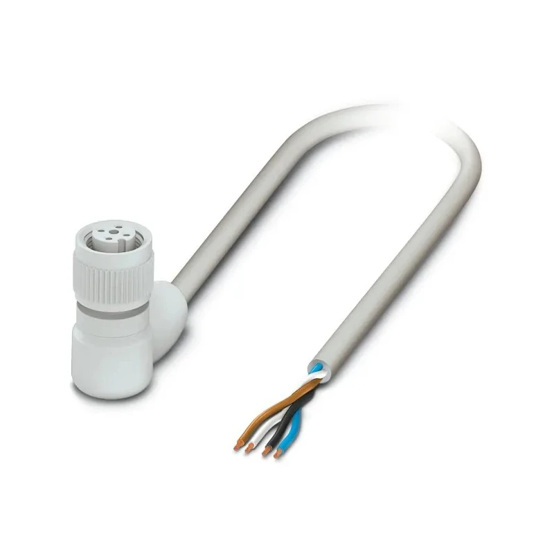 Phoenix Contact Sensor Actuator Cable Female 4 Way M12 to 4 Way Unterminated, 10 m 1404018