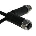 Phoenix Contact Sensor Actuator Cable Male 4 Way M12 to Female 4 Way M12, 5 m Length, 250 V, PEX Jacket 1454118