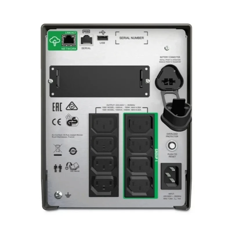 APC Smart-UPS SMT 1000VA 160V-286V Input Line Interactive Stand Alone Uninterruptible Power Supply 700W SMT1000IC