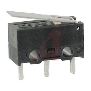 C & K Subminiature Lever Micro Switch Through Hole Terminal 3A 250 V AC 60 V DC SPCO ZMA03A150L04PC