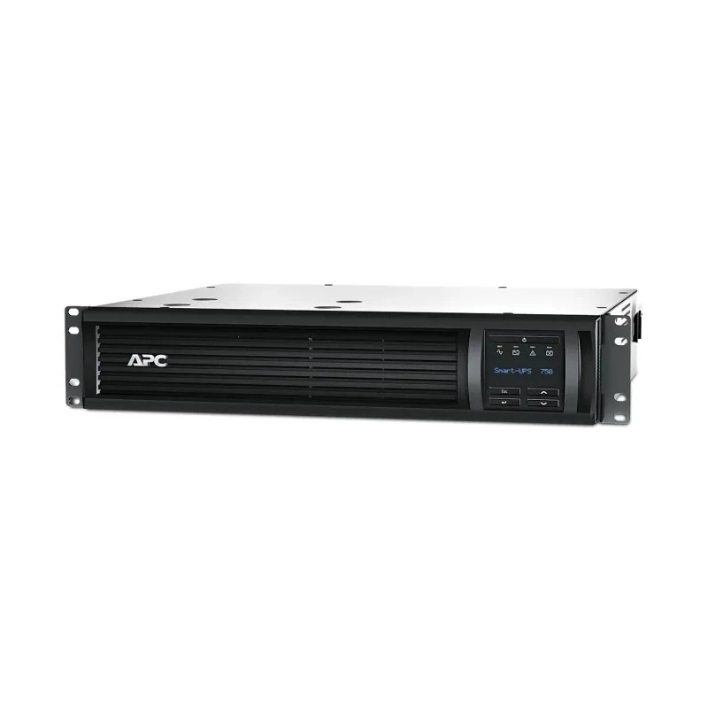 APC Line Interactive Uninterruptible Power Supply 750 VA, 500 W, Rack Mount, 160V-286V Input SMT750RMI2UC