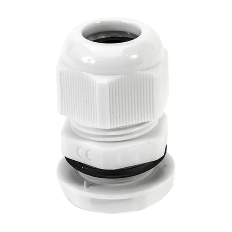 HellermannTyton NGM Series Grey Polyamide 66 Cable Gland, M40 Thread, 22 mm Min., 32 mm Max., IP68 NGM40-GRY