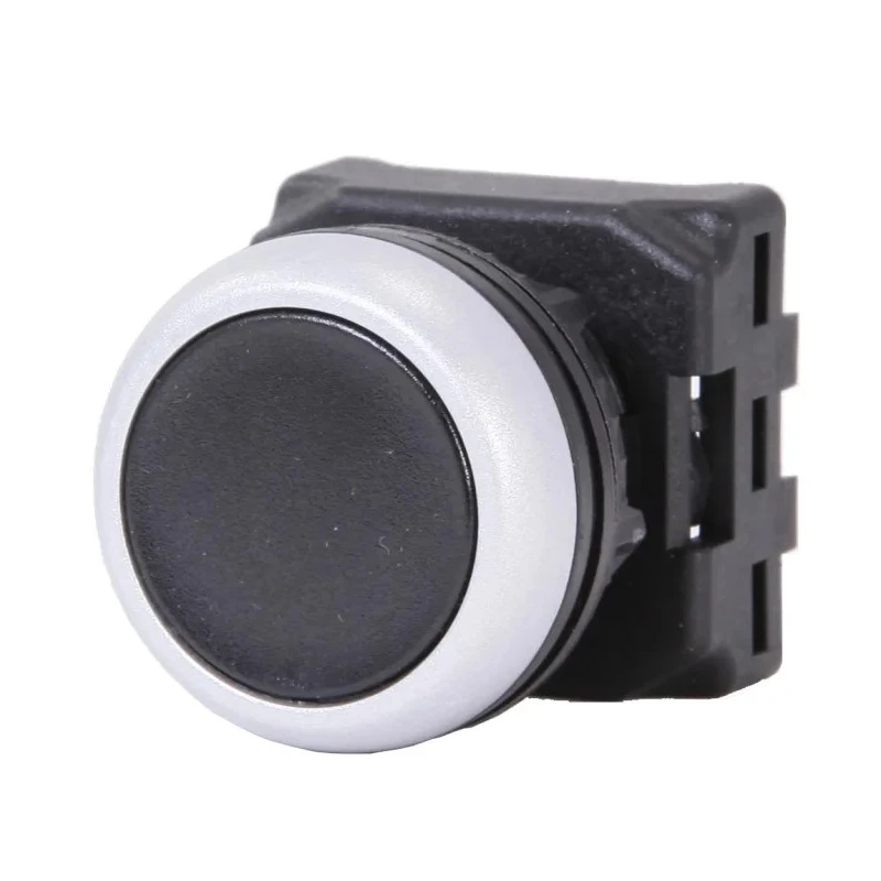 RS PRO Black Spring Return Push Button Head 22mm Cutout Diameter IP65 188-1127